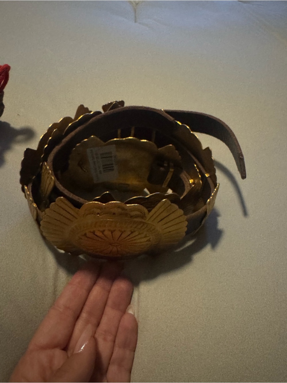 NWT- Concho Belt - Gold - Picture 3 of 12
